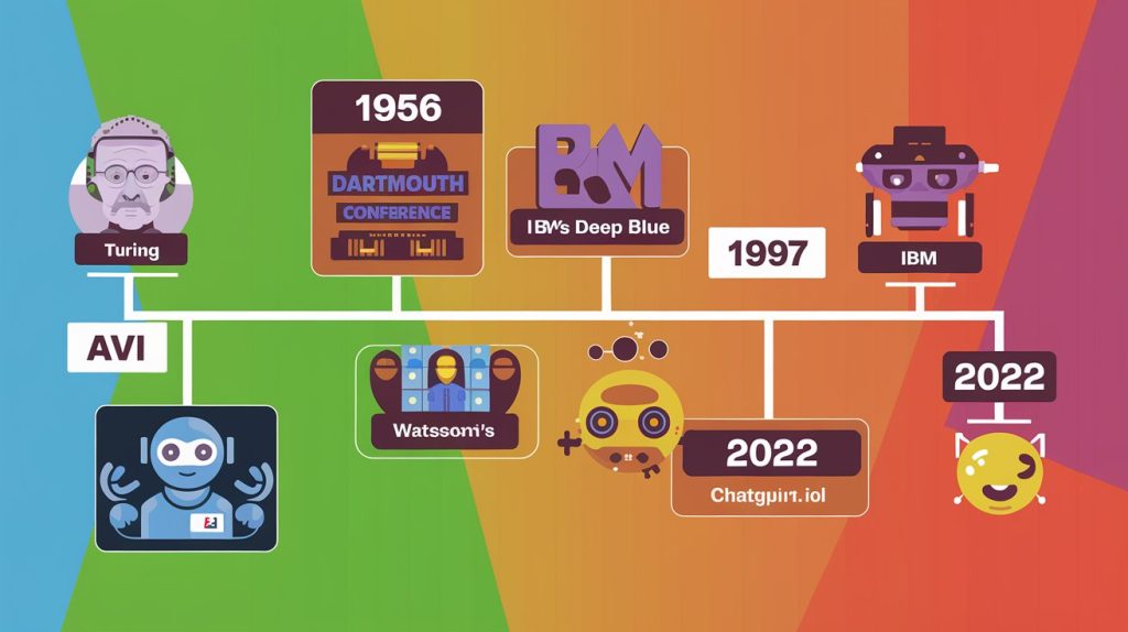 history of artificial intelligence development