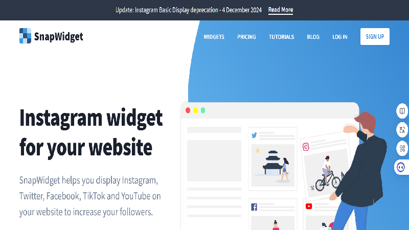 Combining Visually Appealing Social Media Feeds With Snapwidget Will Increase User Time On Site-3