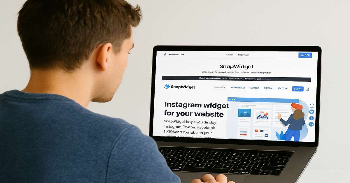 Combining Visually Appealing Social Media Feeds With Snapwidget Will Increase User Time On Site