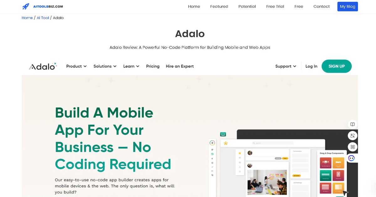 Looking At Adalo’s Artificial Intelligence Features: Simplifying The App Creation Process