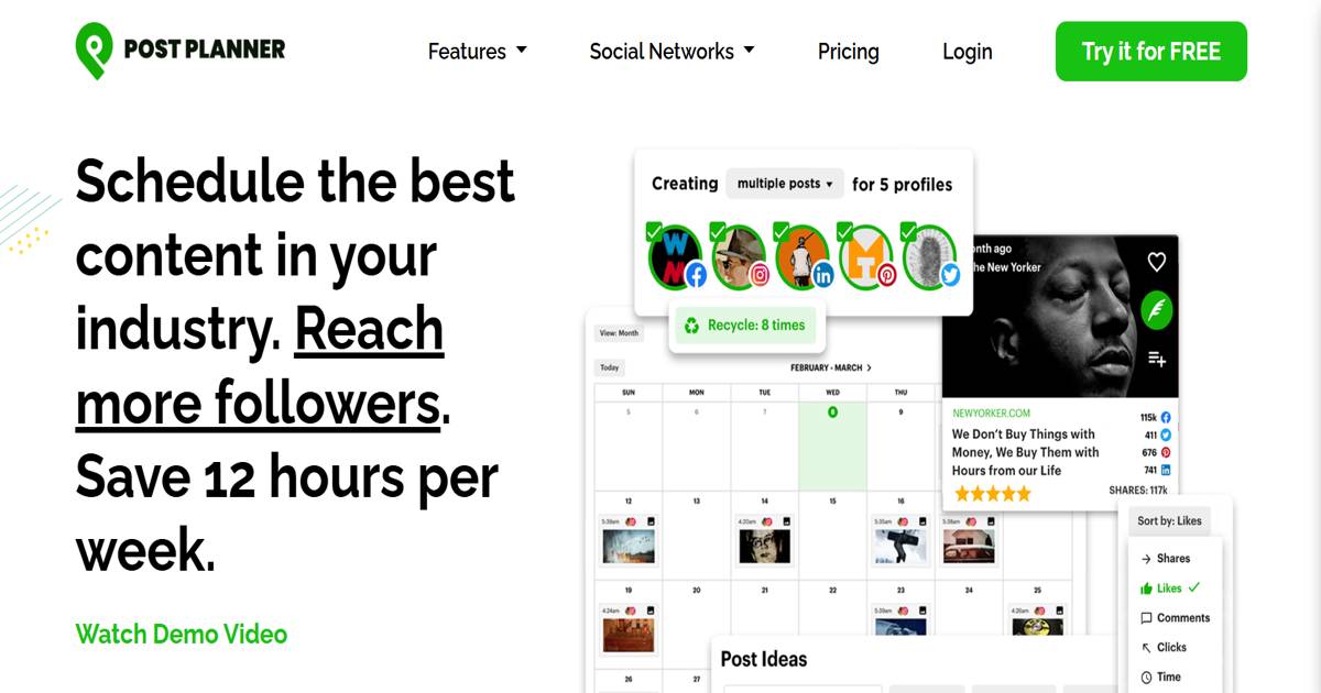 Post Planner: Making The Best Use Of Your Content And Scheduling On Social Media