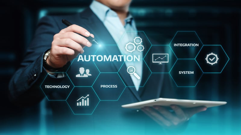 Automation Software Technology Process System Business concept